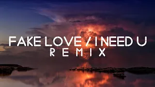 Download FAKE LOVE / I NEED U (Miggy Smallz Remix) [Earphones Required] MP3