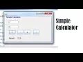 Make Simple Calculator With Java Netbeans