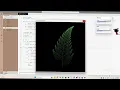 Create a Colorful Barnsley Fern Fractal in Python
