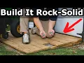 How to Build a Rock-Solid Shed Ramp Riding Mower Approved