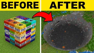 Every Minecraft TNT In One Movie