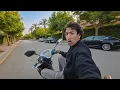 Lagu أول يوم ليا بسكوتر في شوارع القاهرة 🛵 و زعلان جداً على شوارع مصر 🌴