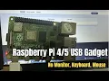 How to Set Up Raspberry Pi USB Gadget on Windows Share WiFi via USB