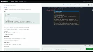 Hackerrank Python Solution Built Ins - Python Input