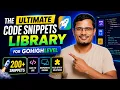 The Ultimate Code Snippets Library for GoHighLevel
