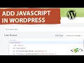 How to Add JavaScript in WordPress through Plugin