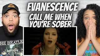 Download UNREAL!| FIRST TIME HEARING Evanescence - Call Me When Your Sober REACTION MP3