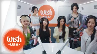 NMIXX performs TIC TIC LIVE on the Wish USA Bus