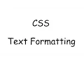 CSS Text Formatting Tutorial