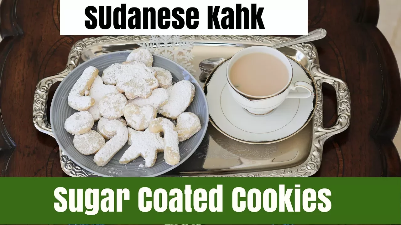 Sudanese Kahk - Sugar Coated Cookies