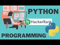Python for begginers Problem solving hackerRank