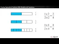 Finding Equivalent Fractions with Models and Equations 4 NF 1