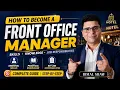 How to Become a Hotel Front Office Manager Skills Career Growth Complete Guide MaxLynk