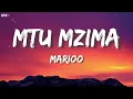 Marioo - Mtu Mzima (Lyrics).