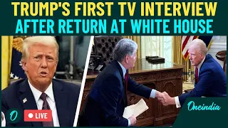LIVE | 'Investigating Biden, Releasing JFK Files, Defending Tiktok' -  Trump's First Fiery Interview