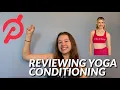 REVIEWING PELOTON YOGA CONDITIONING