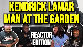kendrick lamar man at the garden reaction mashup