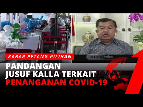 Soal Kebijakan Penanganan Covid-19 RI, JK: Hasilnya Positif