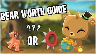Pet Bear Worth Guide - How To Tell What Your Bear Is Worth Animal Jam