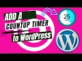 How to Add a Countup Timer to WordPress with Kadence - No Coding Needed Best Plugin