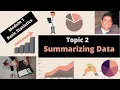 3 Basic Statistics - Summarizing Data