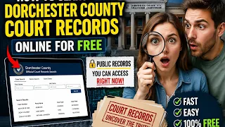 How to search Dorchester County court records online for free