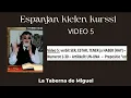 Download Lagu Espanjan kielen kurssi - Video 5 -  SER, ESTAR, TENER, HABER (Hay) - Un/una - Sanelu - \