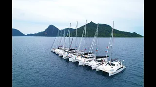 The Ultimate Seawind Raft-Up | 8 Cats in Remote Borneo Malaysia