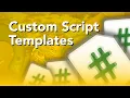 GitHub Custom Script Template Tool V0 1