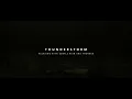 Mountain slope in a thunderstorm | relaxing thunder and dark clouds for deep sleep 😪
