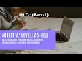 A5-R5 Data Structure Through Object Oriented Programming Language unit-1 Part1 GIITM