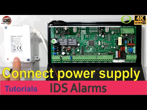 Download MP3 How to connect and wire a power supply transformer to the IDS alarm system panel