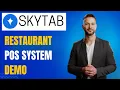 SkyTab Restaurant POS Demo Tutorial Employee Training Session