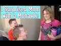 Download Lagu I surprised my mom with a Mohawk!