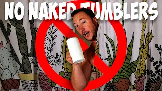 No Naked Tumblers Allowed!!! - Hand Painting Tumbler Tutorial