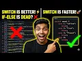 Switch Statements vs If-Else Which is Faster Logic Challenge