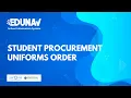 Edunav Student Procurement - Uniforms Order