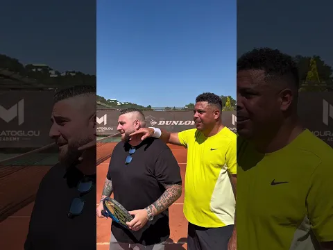 Video Thumbnail: Une partie de tennis avec Ronaldo 🤣
