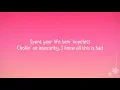 Open Arms - SZA feat Travis Scott (Lyrics)