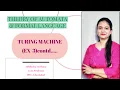 Turing machine example-3 cont d