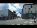 Driving Through Downtown Augusta Maine - 4K Tour