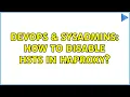 DevOps SysAdmins How to disable HSTS in haproxy