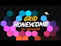 Create a Stunning Honeycomb Grid with Hover Effects HTML CSS JavaScript Tutorial