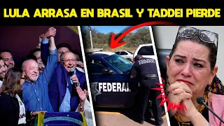 GRAN TRIUNFO DE LULA EN BRASIL; EN MÉXICO PIERDE TADDEI