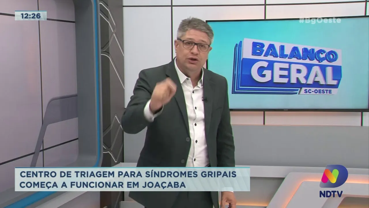 Covid-19: Centro de Triagem para Síndromes Gripais começa a funcionar em Joaçaba