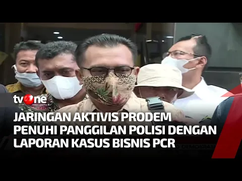 Aktivis ProDem Penuhi Panggilan Polisi Terkait Bisnis PCR oleh Menteri Luhut