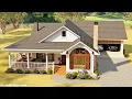 Award Winning Cottage House Design With Four Season Sunroom Porch 2car Garage Study Room