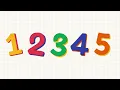 Learn Numbers 1-5 Counting Numbers for Kids Pre-K to Kindergarten