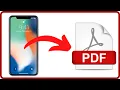 How To Convert Image To PDF on iPhone And Photos Too