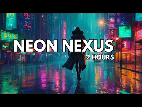 Sci-Fi Synthwave Visual Album | Neon Streets & Synthetic Memories